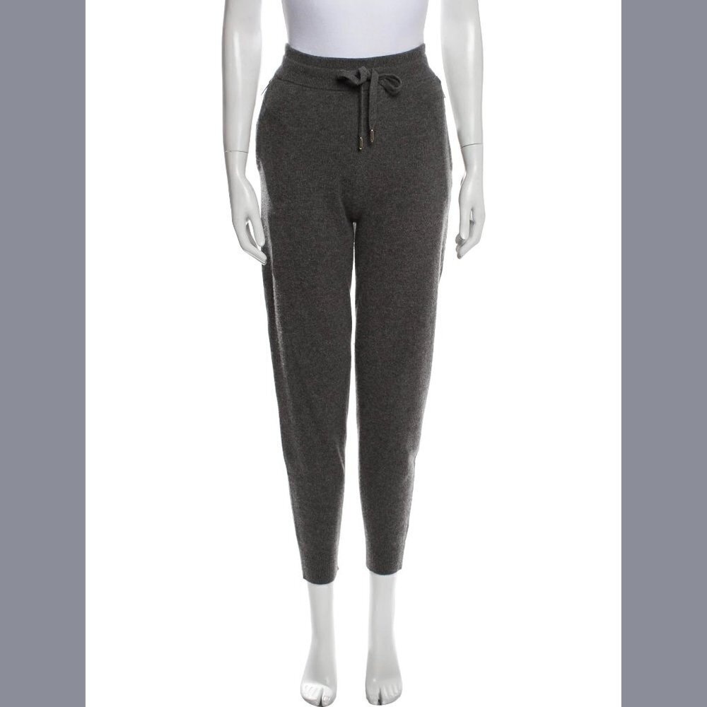 Burberry Cashmere Blend Grey Sweatpants Track Pants Jogging Lounge M NWOT